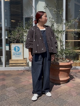 「adidas（アディダス）のadidas　TOKYO W（スニーカー）」を使った、Sayakaさん（レディース・150cm）の秋コーディネート