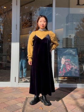 Sayakaさん（レディース・150cm）の冬コーディネート