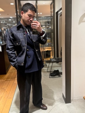 YAMASHITAさん（メンズ・167cm）の冬コーディネート