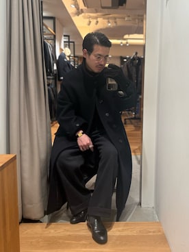 YAMASHITAさん（メンズ・167cm）の冬コーディネート