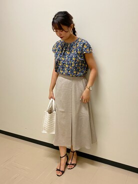 ERIKAさん（レディース・157cm）の夏コーディネート