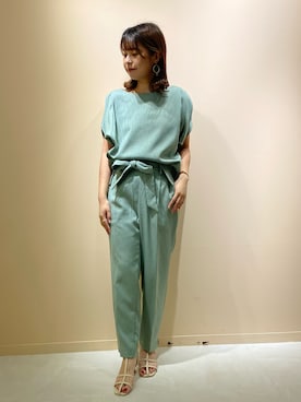 ERIKAさん（レディース・157cm）の春コーディネート