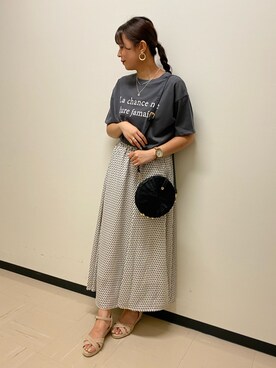 ERIKAさん（レディース・157cm）の夏コーディネート