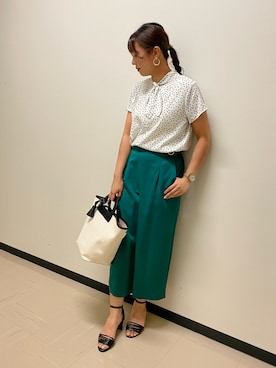 ERIKAさん（レディース・157cm）の夏コーディネート