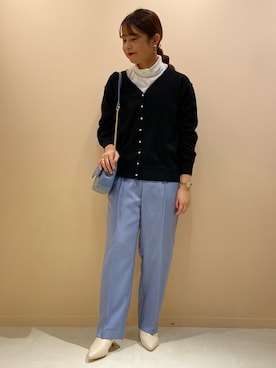 ERIKAさん（レディース・157cm）の冬コーディネート