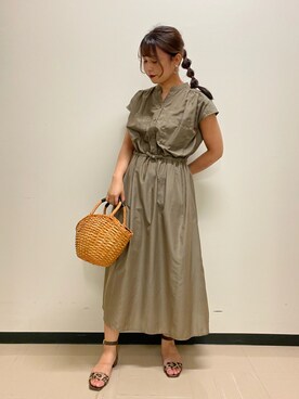 ERIKAさん（レディース・157cm）の夏コーディネート