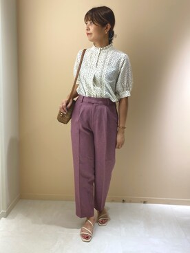 ERIKAさん（レディース・157cm）の夏コーディネート