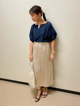 ERIKAさん（レディース・157cm）の夏コーディネート