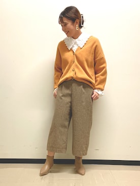 ERIKAさん（レディース・157cm）の秋コーディネート