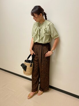 ERIKAさん(レディース・157cm)の夏コーディネート