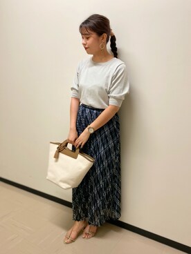 ERIKAさん（レディース・157cm）の夏コーディネート