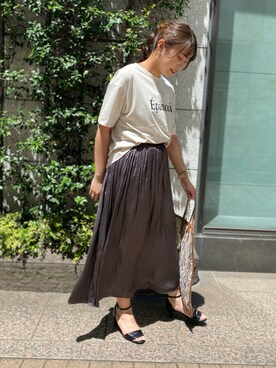 ERIKAさん（レディース・157cm）の夏コーディネート