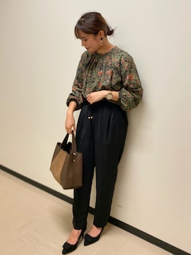 ERIKAさん（レディース・157cm）の秋コーディネート