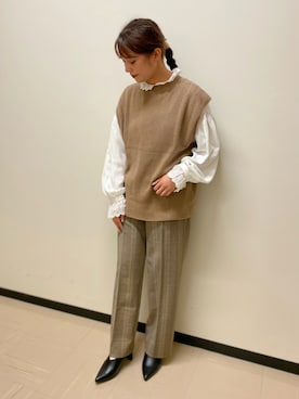 ERIKAさん（レディース・157cm）の秋コーディネート