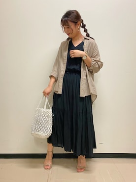 ERIKAさん(レディース・157cm)の夏コーディネート