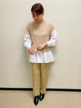 ERIKAさん(レディース・157cm)の秋コーディネート