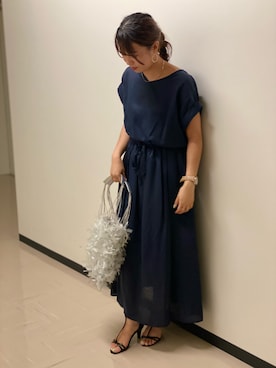 ERIKAさん（レディース・157cm）の夏コーディネート