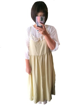 ワンピースを使った 若草色 の人気ファッションコーディネート Wear