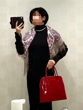 「アイテム（ワンピース/ドレス）」を使った、Chanさん（レディース・165cm・40代）の秋コーディネート