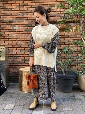 ✳︎ｆｕｋｕ✳︎さん（レディース・158cm）の秋コーディネート