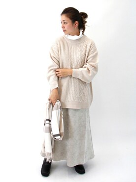 ✳︎ｆｕｋｕ✳︎さん（レディース・158cm）の冬コーディネート