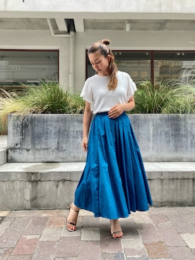 ✳︎fuku✳︎さん(レディース・158cm)の夏コーディネート