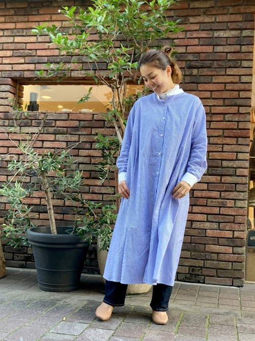 ｆｕｋｕ Te Chichi 自由が丘 Lugnoncureのシャツワンピースを使ったコーディネート Wear