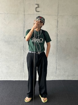 「Burner（バーナー）のアイテム」を使った、翔太郎さん（メンズ・175cm）の春コーディネート