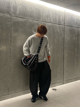 「PUMA（プーマ）のPUMA プーマ ユニセックス SPEEDCAT OG / スピードキャット OG スニーカー（スニーカー）」を使った、翔太郎さん（メンズ・175cm）の秋コーディネート