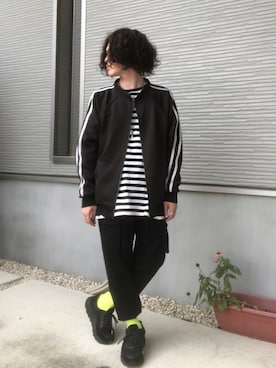 「秋先取りコーデ」｜「アイテム（ジャケット/アウター）」を使った、クフル26✴︎さん（メンズ・165cm）の秋コーディネート