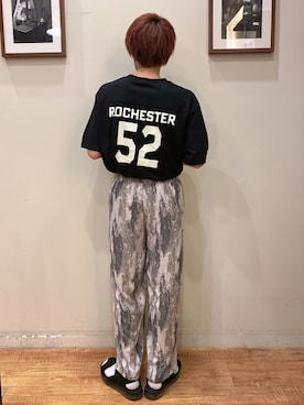 「バックロゴ」｜いましさん（メンズ・169cm）の夏コーディネート