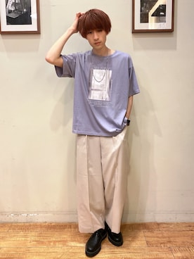 「DRESKIP（ドレスキップ）のアイテム」を使った、いましさん（メンズ・169cm）の春コーディネート