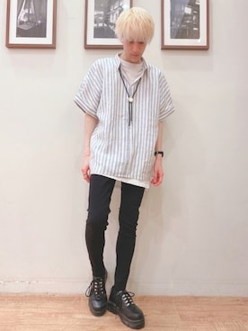 いましさん（メンズ・169cm）の夏コーディネート