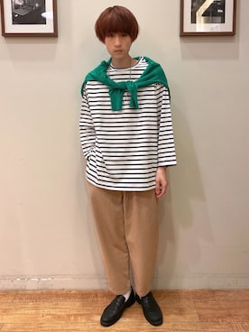 「SHOO・LA・RUE（シューラルー）のアイテム」を使った、いましさん（メンズ・169cm）の春コーディネート