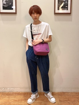「DRESKIP（ドレスキップ）のアイテム」を使った、いましさん（メンズ・169cm）の夏コーディネート