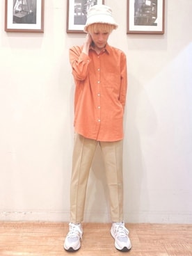 「SHOO・LA・RUE（シューラルー）のアイテム」を使った、いましさん（メンズ・169cm）の春コーディネート