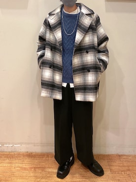 「DRESKIP（ドレスキップ）のアイテム」を使った、いましさん（メンズ・169cm）の冬コーディネート