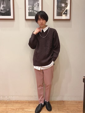 いましさん（メンズ・169cm）の冬コーディネート