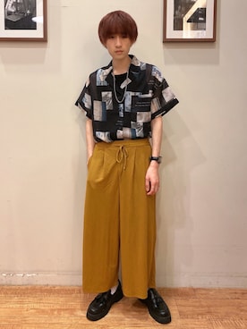 「DRESKIP（ドレスキップ）のアイテム」を使った、いましさん（メンズ・169cm）の夏コーディネート