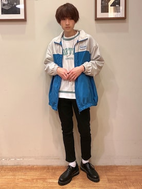「SHOO・LA・RUE（シューラルー）のアイテム」を使った、いましさん（メンズ・169cm）の春コーディネート