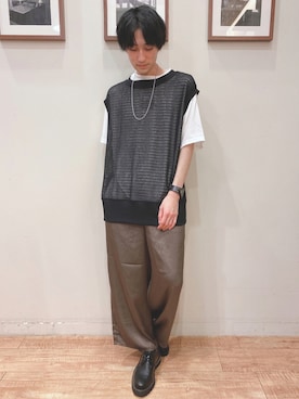 いましさん（メンズ・169cm）の夏コーディネート