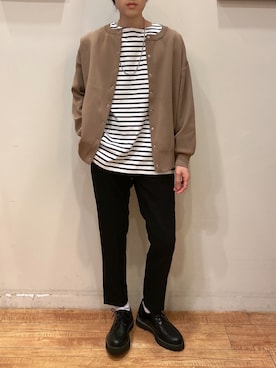 「DRESKIP（ドレスキップ）のアイテム」を使った、いましさん（メンズ・169cm）の秋コーディネート