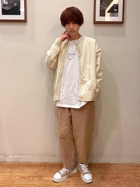 「スリット」｜いましさん（メンズ・169cm）の春コーディネート