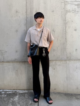 「アイテム（キーホルダー）」を使った、ryuさん（メンズ・170cm）の夏コーディネート