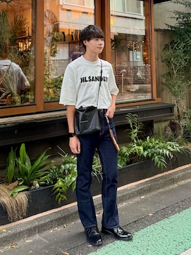 「アイテム（財布/小物）」を使った、ryuさん（メンズ・170cm）の秋コーディネート