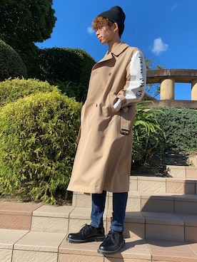 Thomas magpie（トーマスマグパイ）の「Thomas magpie ロングトレンチ