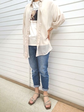 「chocolates（チョコラテス）のアイテム」を使った、Shoe Fantasyさん（レディース・160cm）の夏コーディネート