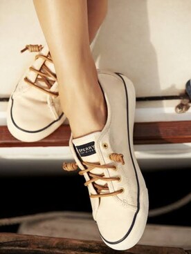 「Sperry   （スペリー）のアイテム」を使った、jireohさん（メンズ・165cm）の夏コーディネート