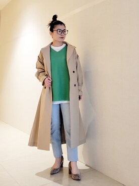 tttttsssssuuuuuさん（レディース・158cm）の春コーディネート