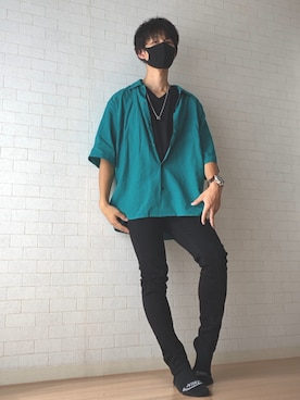 「NOLLEY’S（ノーリーズ）のアイテム」を使った、KAITOさん（メンズ・163cm）の秋コーディネート